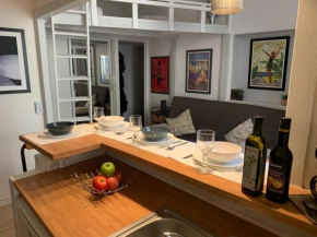 A092-Studio agreable avec mezzanine - Le Suquet
